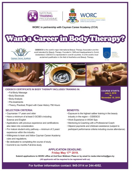 WANT A CAREER IN BODY THERAPY?